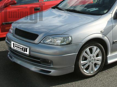 thumbnail image 2 of Opel Astra G Front Bumper Complete With Fog Lights Chrome – OPC II Style + ABE 2 of 4