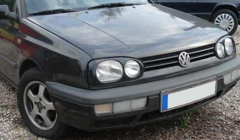 VW Golf 3 Scheinwerferabdeckung Maske, VW GOLF 3